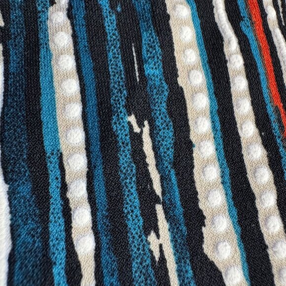 Cocomo Striped Tunic Top Womens 2X Bell Sleeve Stretch Multicolor Comfort Party‎ - Picture 7 of 8